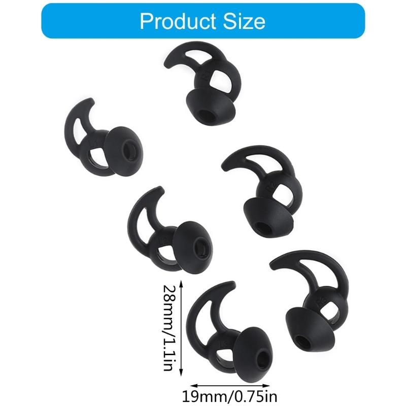 Ersatz-Ohrstöpsel aus Silikon mit Geräuschisolierung für Bo-se Soundsport Wireless Ear-Kopfhörer