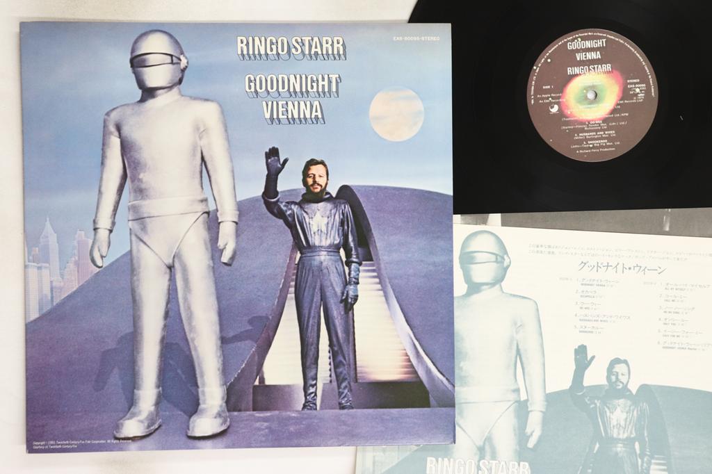 LP Record RINGO STARR - Goodnight Vienna EAS80095 APPLE 1974 Japan Rock Used