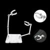 Hand-Made Hg Model Robot Bracket Model Toy Holder Flexible Stand Display Show Figure Action Support