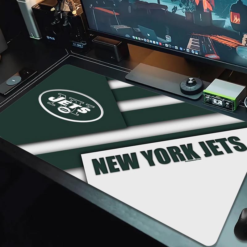 New york jets Color Mouse Pad Large Gaming Table Cushion Non-slip Laptop Tablet Big Mousepad XXL Mat Mini PC Playmat With Lock edge