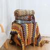 Bohemian Knitted Sofa & Bed Runner Throw Blanket - Summer Air Conditioning Nap Cover