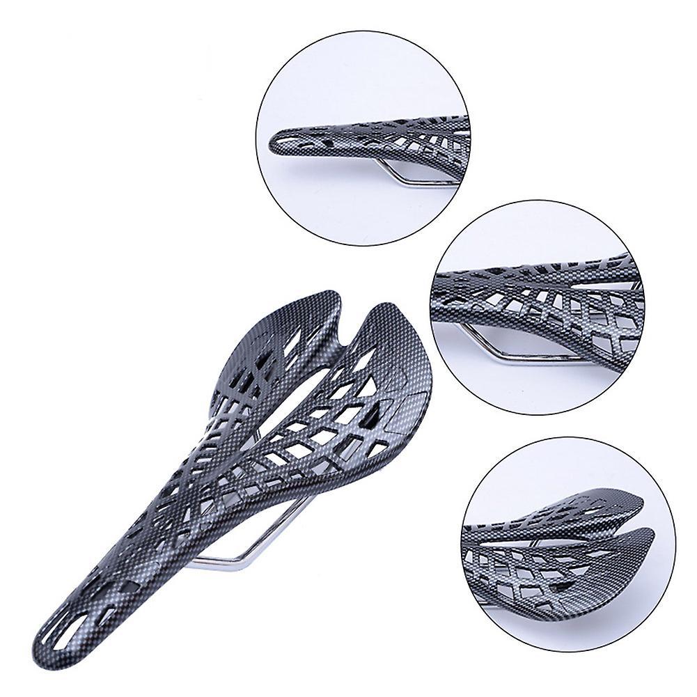 Inbuilt Saddle Suspension Bike Seat Cushion Comfortable Durable Saddle Bicycle Spider Carbon Fiber