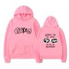 Hoodies Print Fashion Sweatshirt Hip Hop Casual Unisex Autumn Winter Fleece Tops Oversize Streetwear Tops