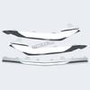 Dolna chromowana listwa ozdobna zderzaka przedniego do Mercedes-Benz W212 E200 E250 E300 E350 4-drzwiowy Sport 2014 2015 2016 akcesoria samochodowe