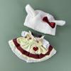 Doll Accessories BJD Doll Dress 28cm Doll Doll Strap Dress Set  (No Dolls and Shoes)