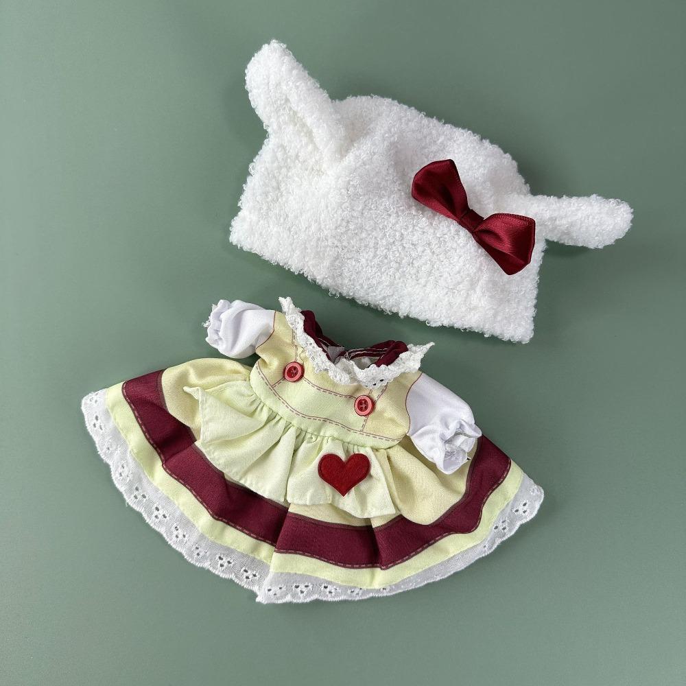 Doll Accessories BJD Doll Dress 28cm Doll Doll Strap Dress Set  (No Dolls and Shoes)