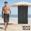 Mens Solid Wearable Bath Towel Robe With Convenient Pockets  Fastening For Bathroom Shower Spa And Beach Outings