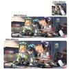 Cute Girl Mouse Pad Anime Blue Archive Kawaii Mousepad Laptop Pc Desk Mat Gamer Mats Large Mousepad NonSlip Keyboard Mouse Mat