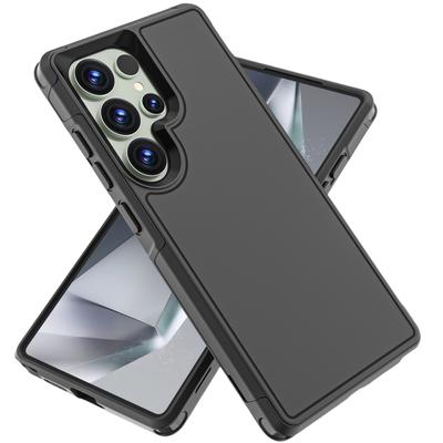 Hard Armor Cover Case for Samsung Galaxy S25 Ultra S24 Plus FE S22 S23 A56 A36 A16 5G A15 A55 A54 A14 Shockproof 2 In 1 Cases
