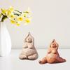 Abstract Sculpture Elegant Yoga  Woman Resin Art Bedroom Living Room Home Decoration