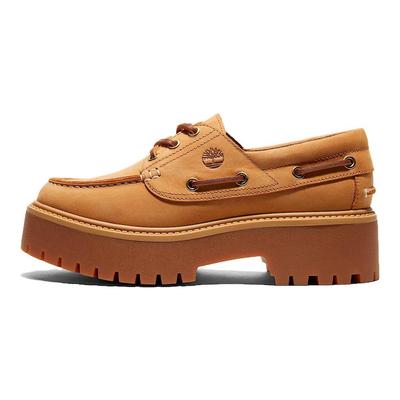 Stone Street Plattform Bootsschuh Weizen Damen Sneaker Braun TB0A6AUS231