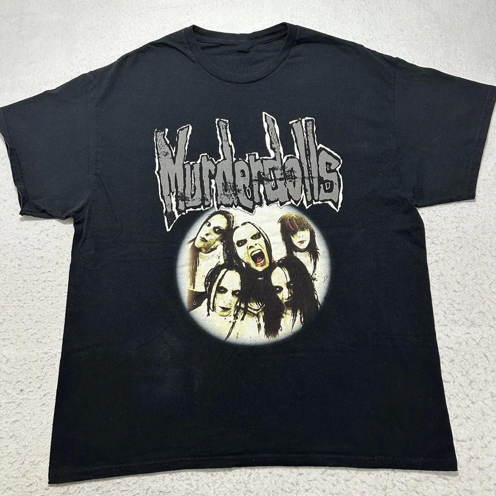 Murderdolls Band Rock Metal Band Cotton Black All Size T Shirt For Men BT311 S
