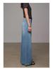 Women's Lyocell Tencel High Waist Wide Leg Jeans