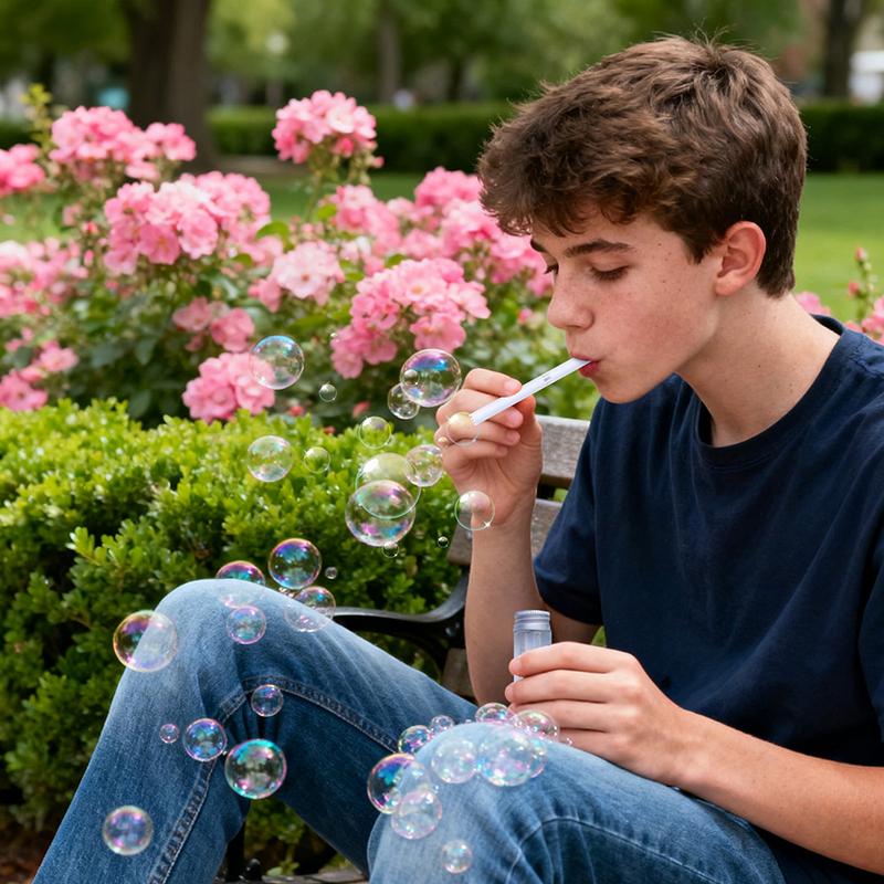 Funny Portable Mini Bubble Blowers With Bubble Solution Creative Bubble Toys Birthday Party Toys Bath Time Toy Novelty Gift