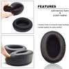 Cover Part Earpad Pillow 1 Pair Ear Pads Cushion Cover Gaming Headset Earmuffs for AKG 701 Q701 Headphones