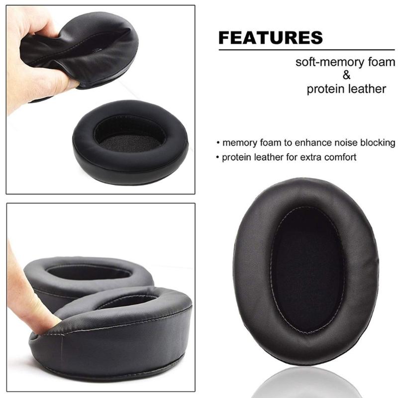 Cover Part Earpad Pillow 1 Pair Ear Pads Cushion Cover Gaming Headset Earmuffs for AKG 701 Q701 Headphones