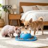 Slow Eating Pet Bowl Feeder Dog for Liquid Treat with Licking Ball Feed Lick Ball Toy Safe Eating Bone Broth Yogurt Wet Food