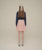 Aiseugadeuneiogongpal Crystal-Button Tweed Skirt_Shell Pink