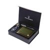 WildHorn Leather Wallet, Keychain & Pen Combo I Gift Hamper for Men (Green Crunch)