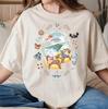 Vintage Style Sailor Chip and Dale Pool Raft Watercolor T-and Kids Tshirt, Disney Cruise Line Inspired, Disney Matching Family Cruise Trip 2026 Tee