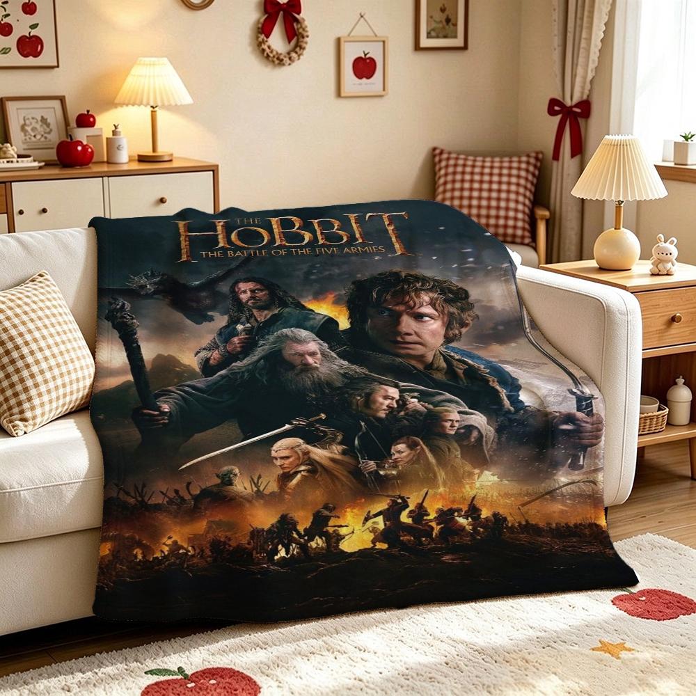 Adventure Beyond Story Printed Flannel Blanket Thick Soft Fleece Blanket For Living Room Sofa Balcony Home Decor Holiday Gift