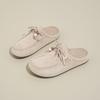 Little white shoes children's autumn new female student casual trend half drag versatile women's shoes