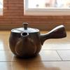 Sento Senka Pottery Coffee Teapot 32-20, Side Handle, Banko Ware, Gift, Made In Japan, Lightweight, 480cc, with Original Label