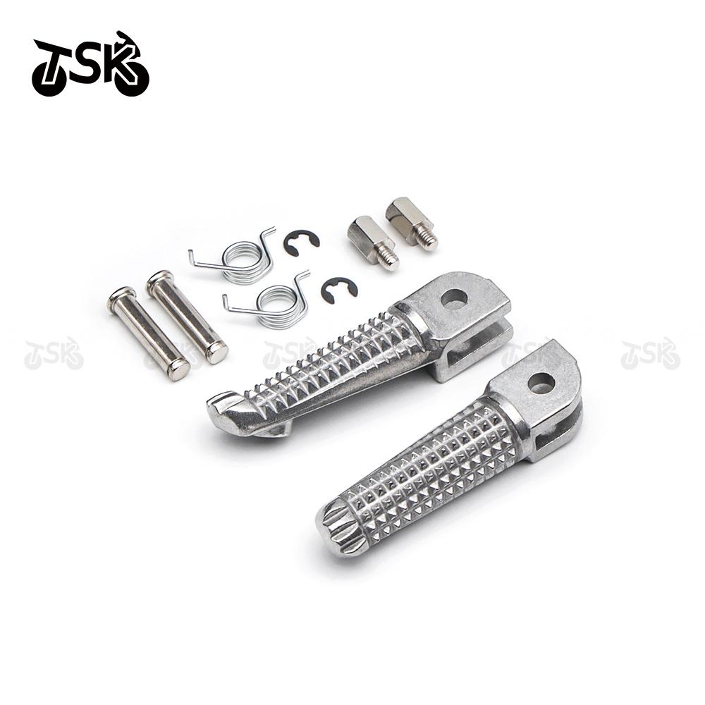 Front Footrest Foot Pedal Peg For YAMAHA MT09 FZ09 FJ09 2017 - 2020 Motorcycle Left Right Mount Bracket серый