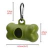Stocked Eco Friendly Plastic Dog Poop Bag Holder Dispenser with Strong Odor Control