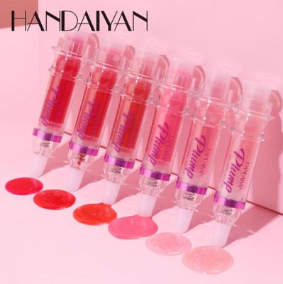 6 barev Red Peptide Vyživující barevný balzám na rty Anti Aging Antifreeze Make-up proti popraskání obličeje Péče o pleť Repair Damage Lip Moist lesklá rtěnka