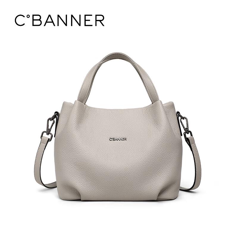 C.BANNER Women's Top-Grain Leather Handbag