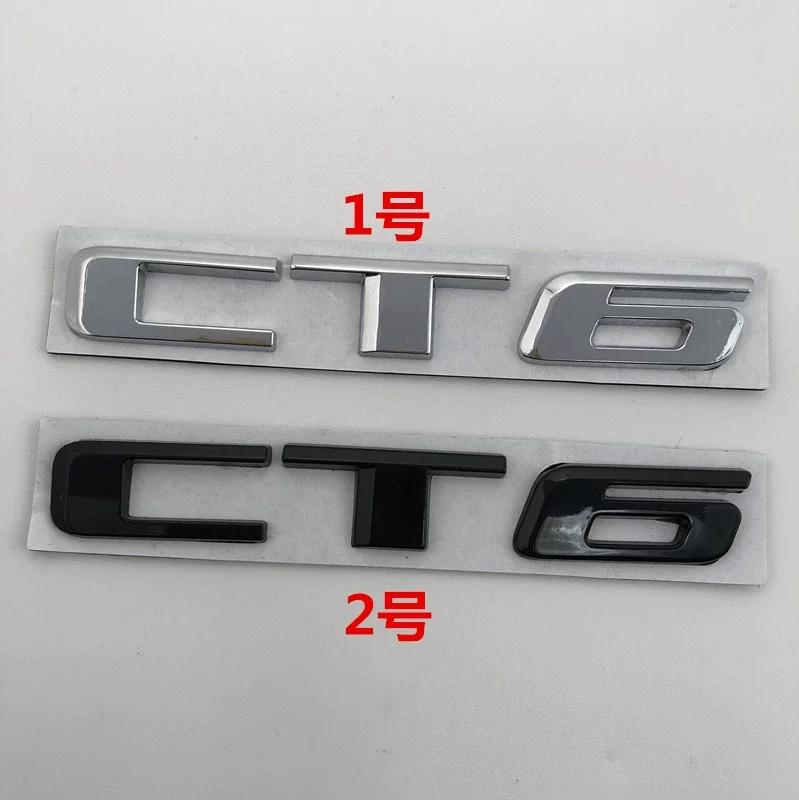2025 New Car Front Grille Emblems Rear Trunk Logo Decals for Cadillac CT6 40T 28T AWD Fender Badge Cover Stickers Accessories
