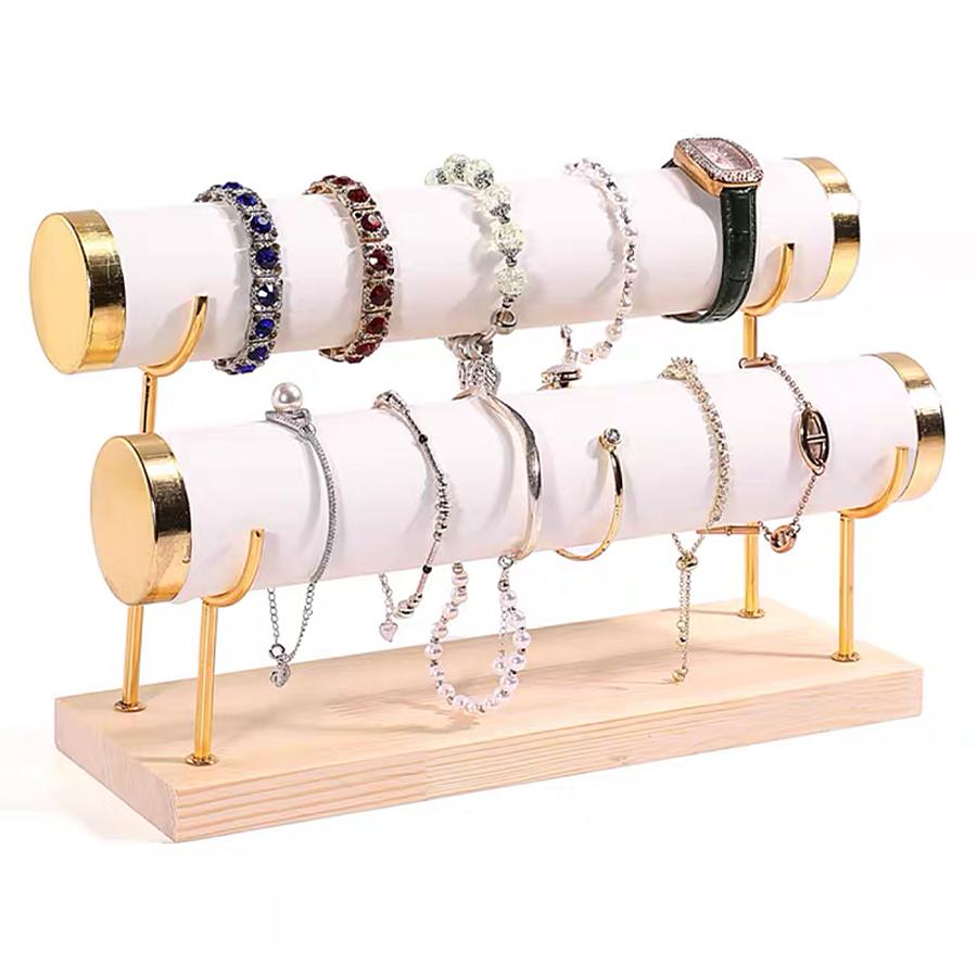 Gold Three-layer Bracelet Holder, Can Be Used, Bracelets, Bracelets and Other Jewelry Supplies Storage and Arrangement.