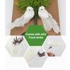 1 pieza de pájaros artificiales simulados, pájaro blanco, pájaro emplumado, decoración de paloma blanca pequeña