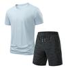 Breathable Sports Suit T-shirt Men's Shorts Casual Two-piece Suit Men's Lightweight Breathable Quick-drying