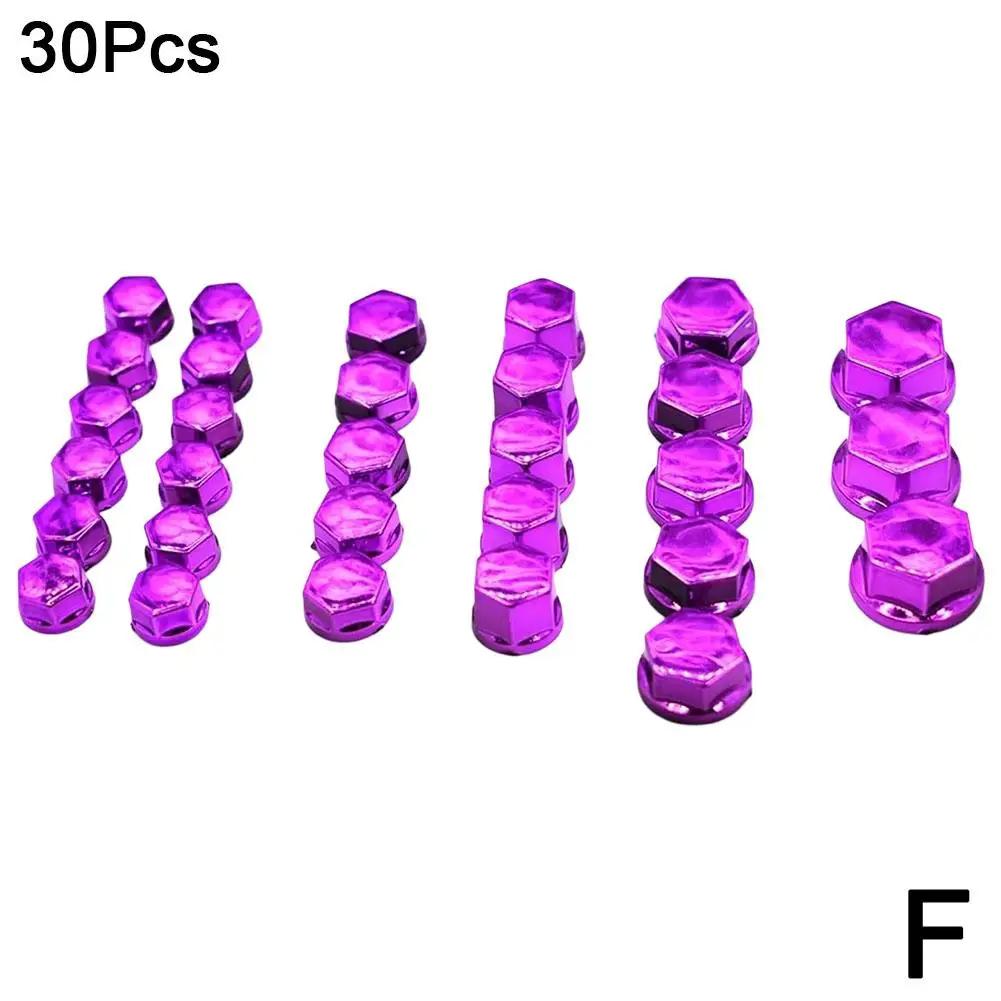 Univerzální 30KS motocyklový modelovací pokovovací matice dekorativní šroubovací víčko Pro Yamaha FZ1 FAZER FZ6 FZ6R FZ8 XJ6 MT01 MT03 MT-07 H3L6