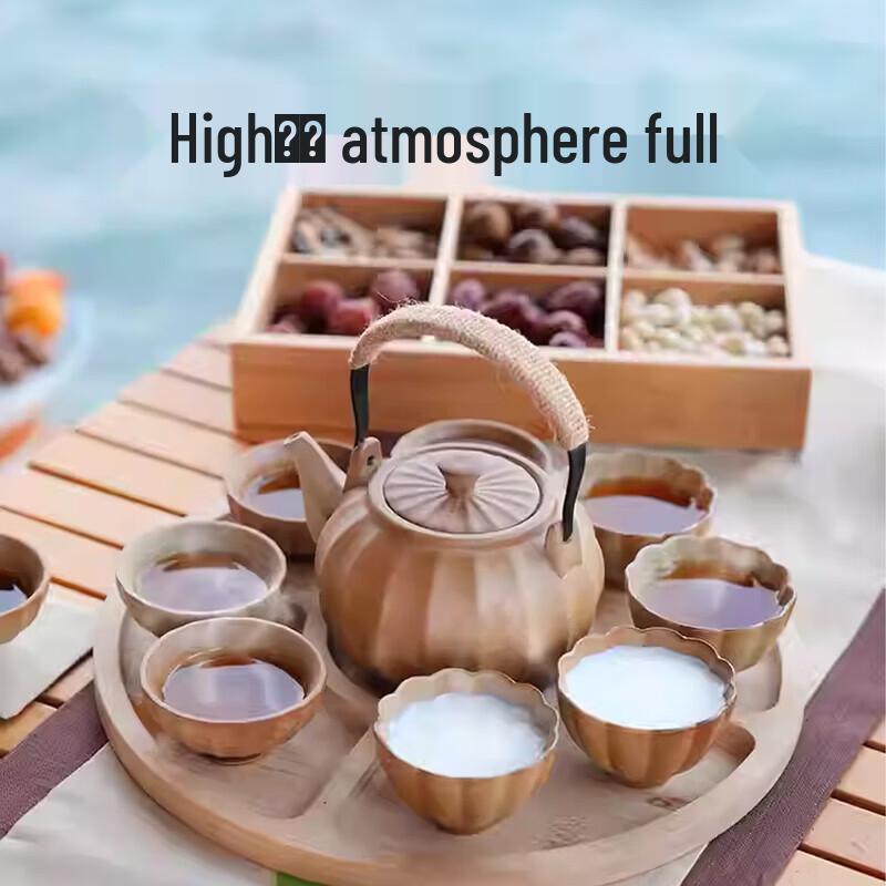 The Primitive Cast Iron Tea Ceremony Stove Set