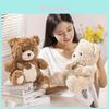 Adorable Cute Plush Bear Toy Creative Teddy Bear Doll Ideal Gift For Girls