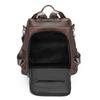 PU Backpack Women's Large Capacity Tassel Backpack Lightweight Multi-function Shoulder Bag