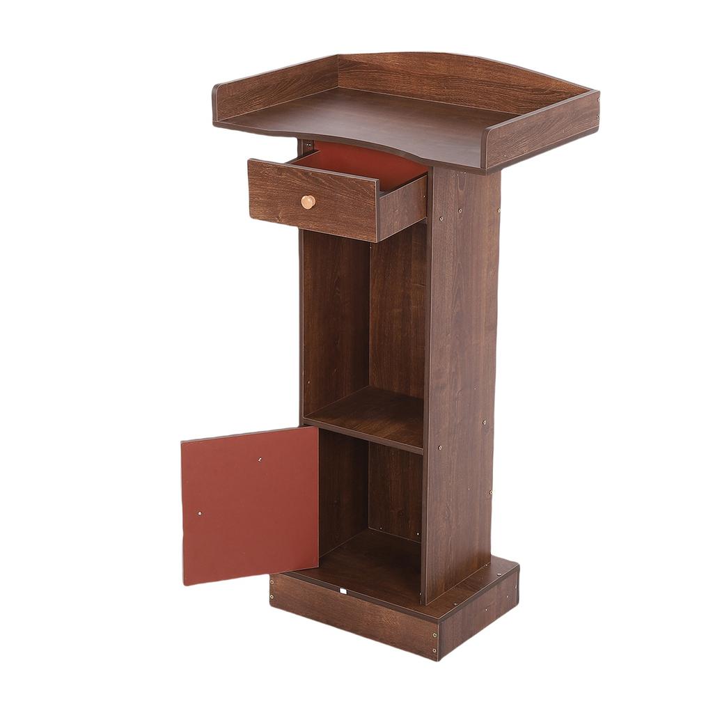 Podio Legno Moderno Minimalismo Tavolo Grande Pupitre per Discorsi Presentazione Lezione Aula