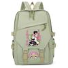 Large Capacity Schoolbag with Shoulder Strap; Student Three-piece Pencil Case Set