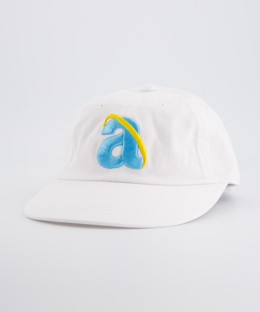 ANNOT A.Net Logo Long Bill Washed Cap White