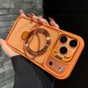 Fold Lens Stand Magnetic Holder Case For For Iphone 17 16 15 14 Plus 13 12 11 Pro Max Air Transparent For Magsafe Acrylic Hard Cover