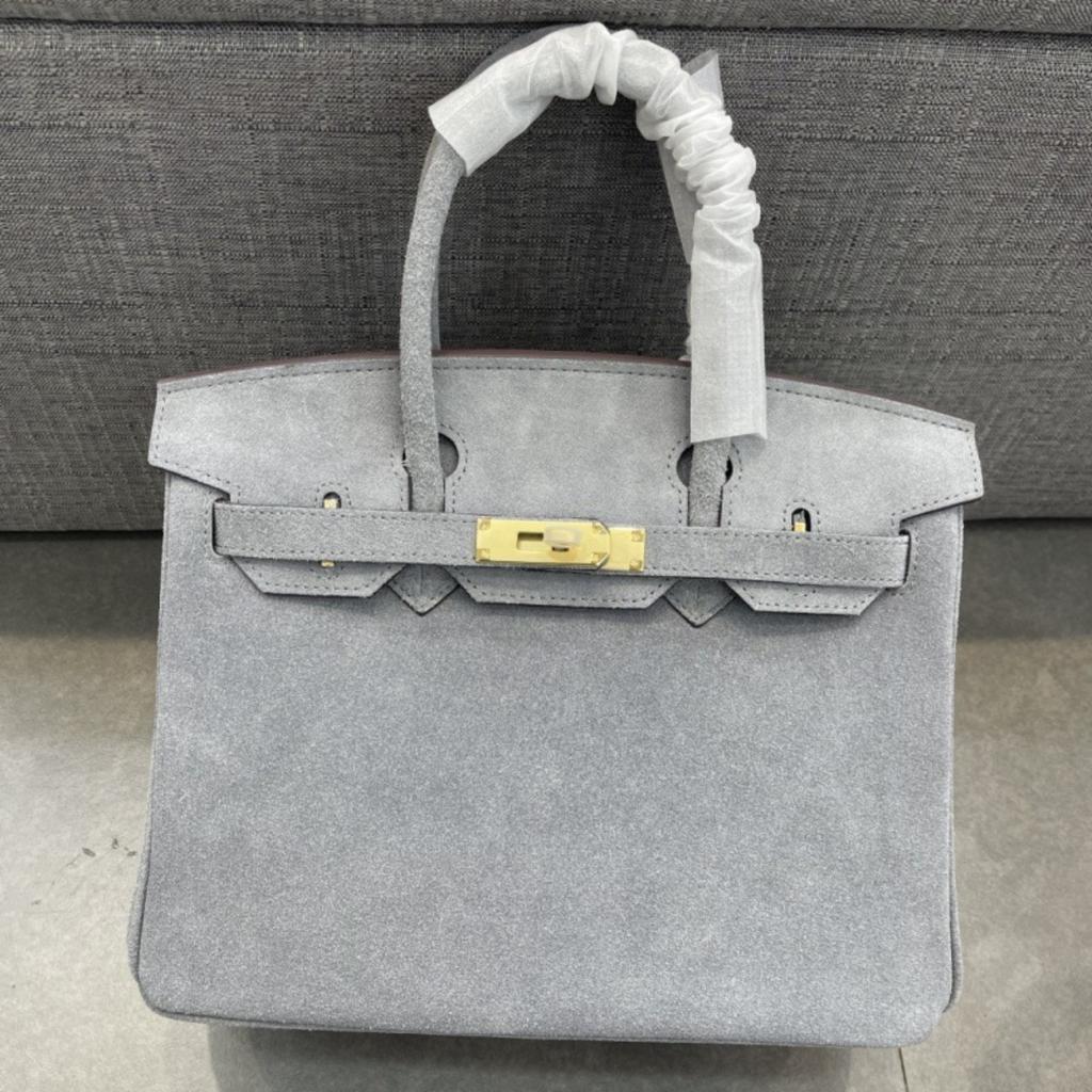 2024 Herbst und Winter neue Leder Damen Tasche matte Leder Wildleder Platin Tasche tragbar Schulter schräg über Körper Tasche