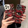 Husă de Silicon Fashion Spooky Scary Red Eye Pentru iPhone 13 14 15 16 Pro Max 11 12 Mini 7 8 Plus X XR XS MAX Husă Moale Rezistentă la Șocuri