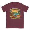 Puerto Rico T Shirt Summer  Trendy Cool TShirts Unisex Cotton Comfortable XL XL XL Clothes ShortSleeved Funny Tops