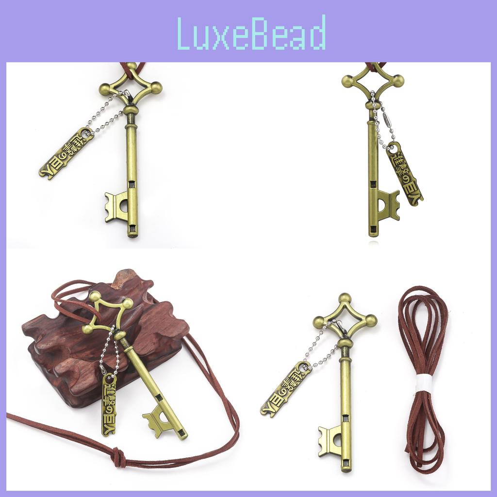 Attack Titan On Eren Underground Key Necklace With Alloy Pendant Cosplay For
