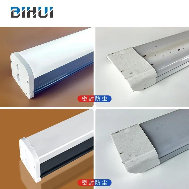 Últimas 30W Lâmpada Solar de Três Provas IP65 Controle Remoto Tubo de Iluminação Externa Iluminação de Pátio Interno Gramado Garagem Tubo Solar Quente