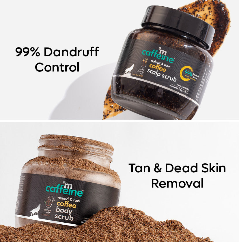 mCaffeine Body & Scalp Exfoliation Kit