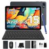 TABWEE T80 Set Android 15 6GB RAM 128GB ROM Tablet 10.1 Palců 1280x 800 FHD Displej Osmijádrový UMS312(T310) PC Tablet